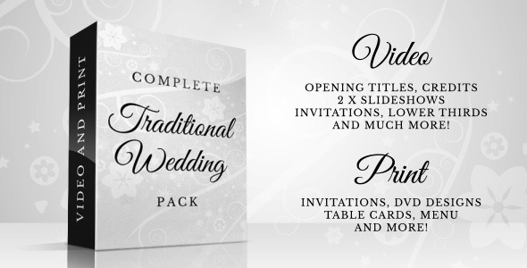 Complete Traditional Wedding - VideoHive 6806534