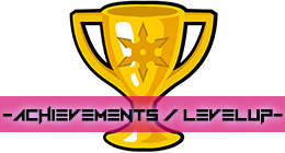 Games & Cartoons - Achievements and Level-Up's