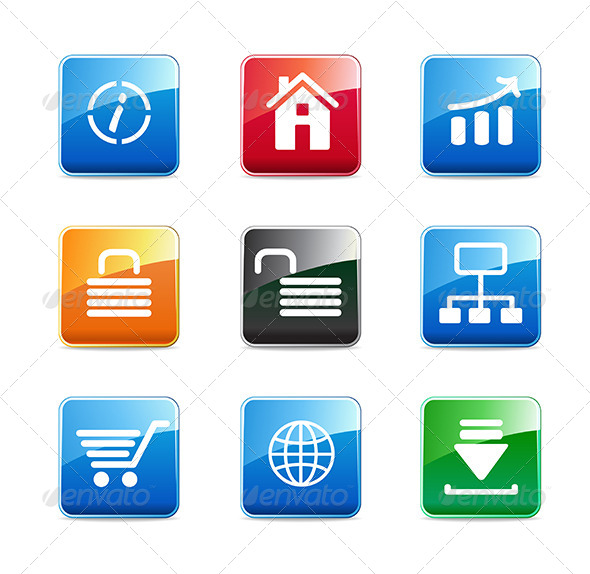 WWW Icons - Web Elements Vectors