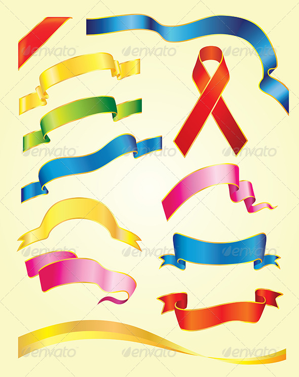 Ribbons - Decorative Symbols Decorative