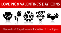 LOVE PIC & VALENTINE'S DAY ICONS