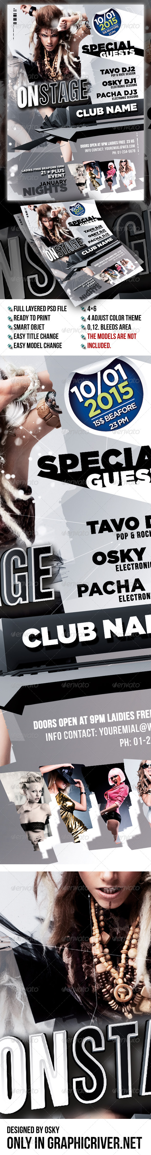 On Stage - Clubs & Parties Events