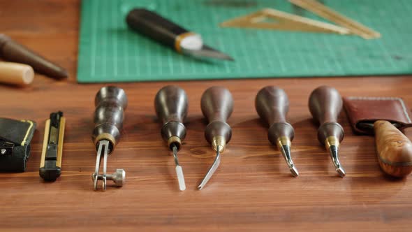 Tools of Craftsman Closeup alt