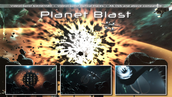 Planet Blast - VideoHive 6808513