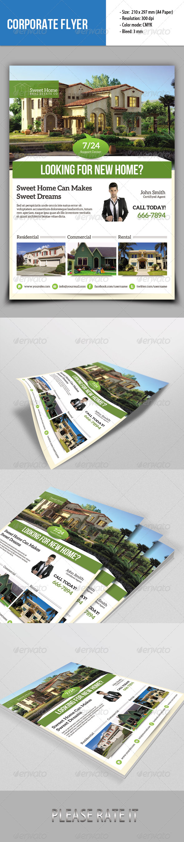 Real Estate Flyer - Corporate Flyers