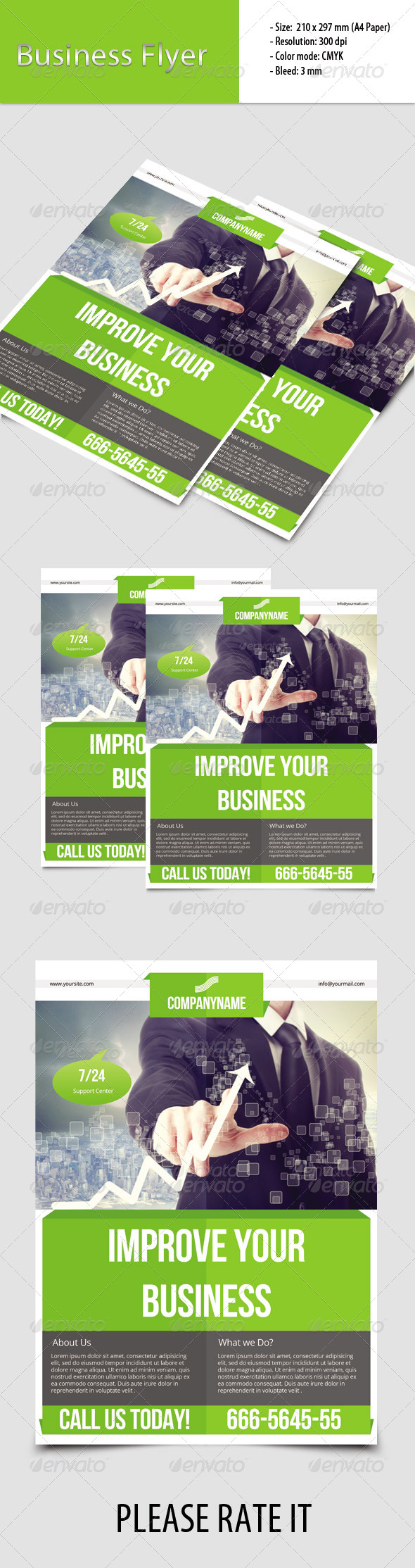 Corporate Flyer Template - Corporate Flyers