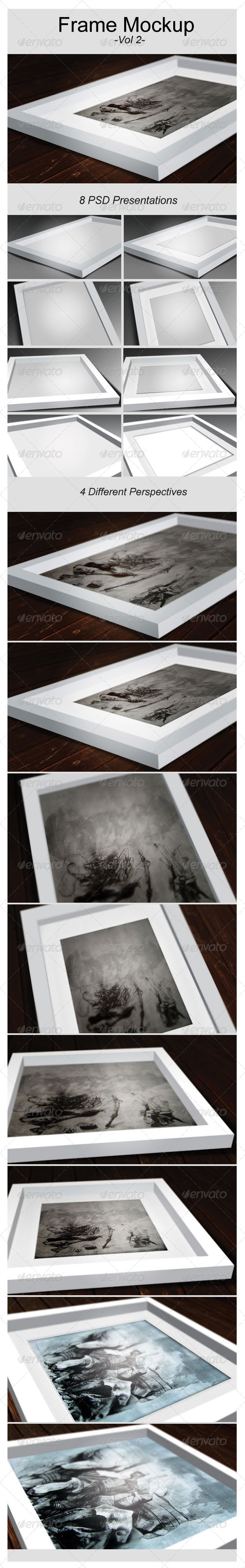 Artwork Frame Mock-Up Vol.2 - Graphics