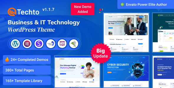 Techto – Business & IT Technology WordPress Theme by rs-theme | ThemeForest