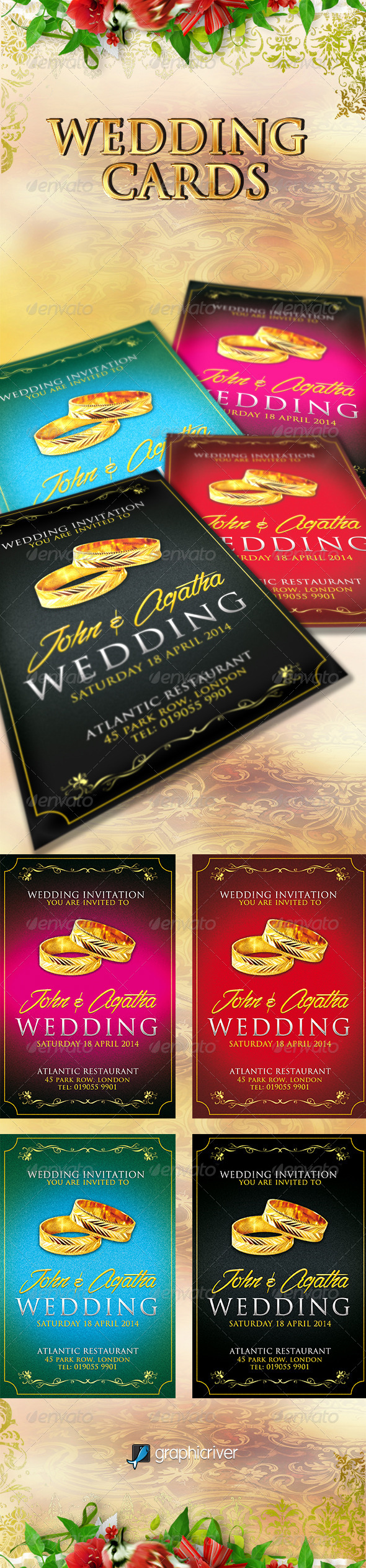 Wedding Invitation - Weddings Cards & Invites