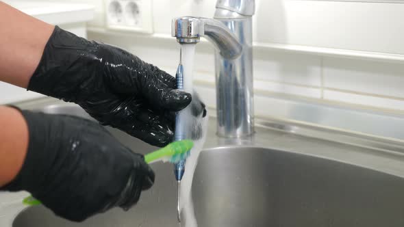 Tools Sterilization, Bacterial Purification and Disinfection in Dental Clinic. Dental Clinic alt