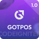 GotPos - CodeIgniter 4 POS & Inventory Management Admin & Dashboard Template