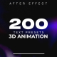 3D Text Animation Presets - VideoHive Item for Sale