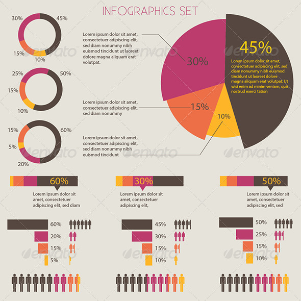 Infographisc Set - Vector - Infographics