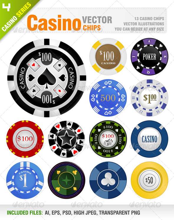 Casino Chips - Man-made Objects Objects