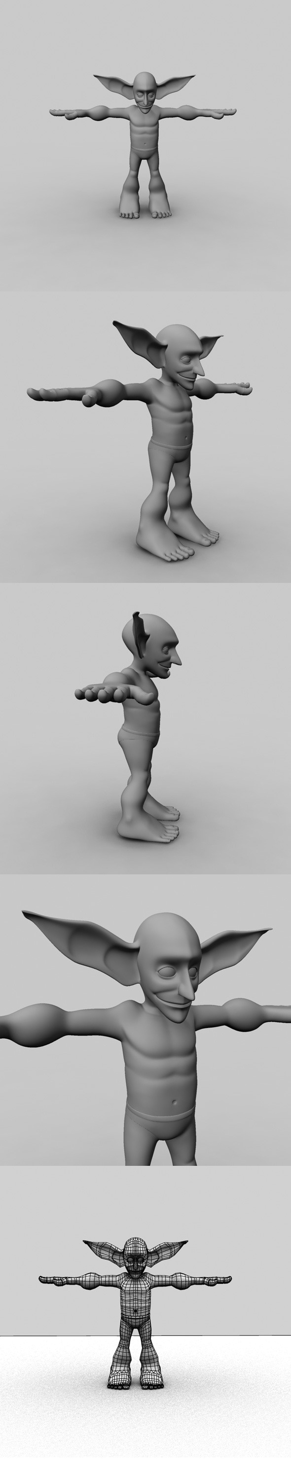 Cartoon Character Model - 3Docean 6813802