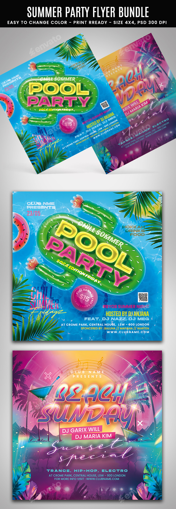 Party Flyer Bundle