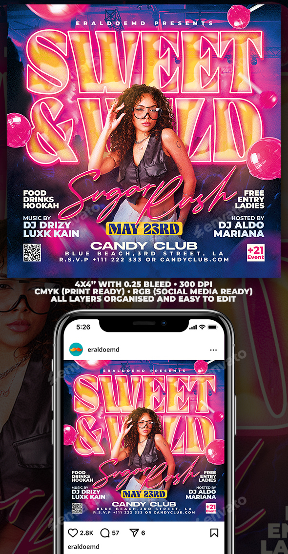Night Club Party Flyer