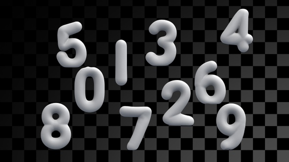 Inflatable Numbers
