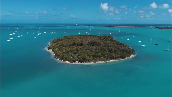 Paradise landscape of caribbean sea of Key West Florida United States. alt