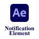 Playful Pop Up Phone Notification Element - VideoHive Item for Sale
