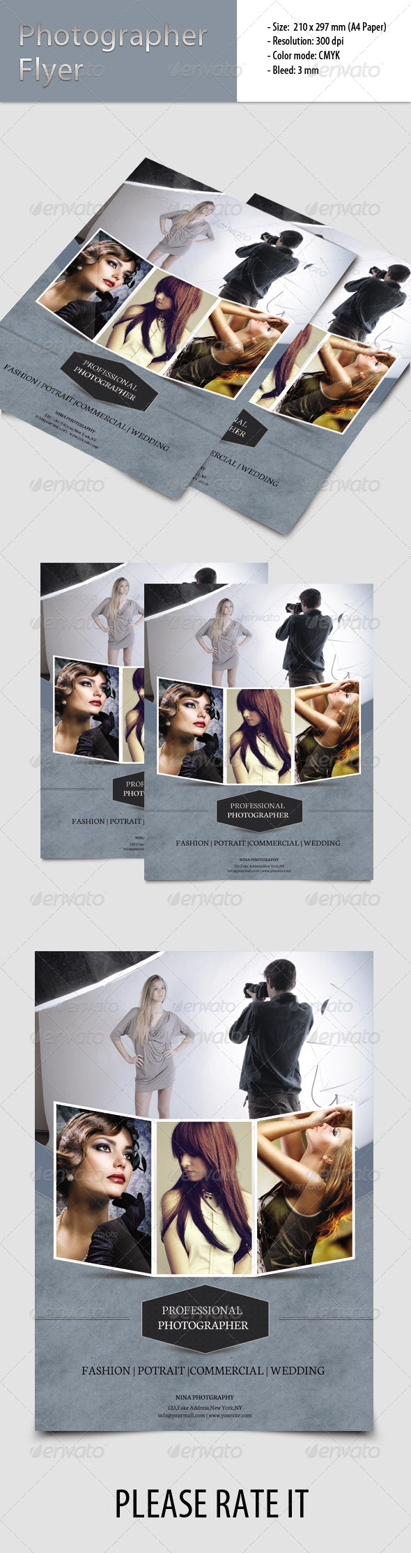 Flyer for Photographer - Corporate Flyers