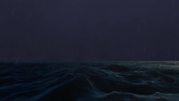 Ocean Storm Background, Motion Graphics | VideoHive