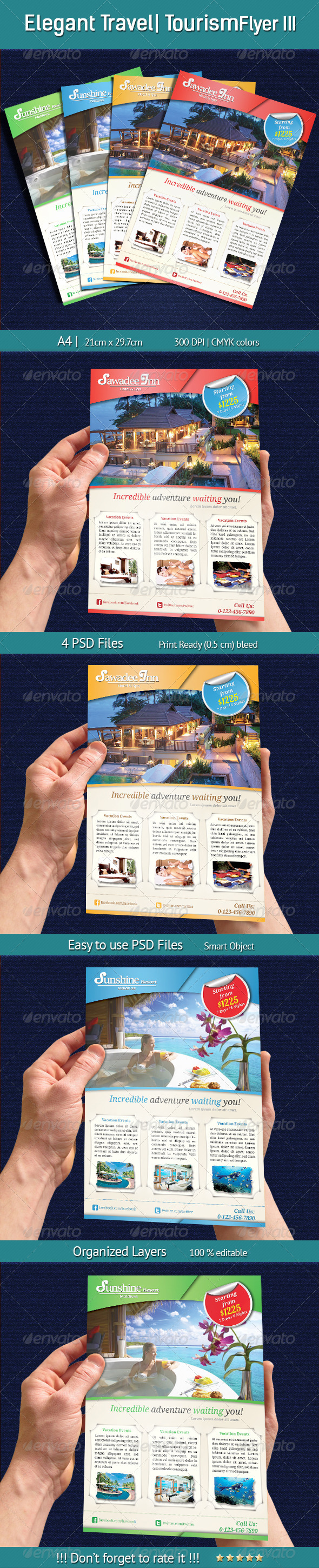 Elegant Travel | Tourism Flyer III - Holidays Events