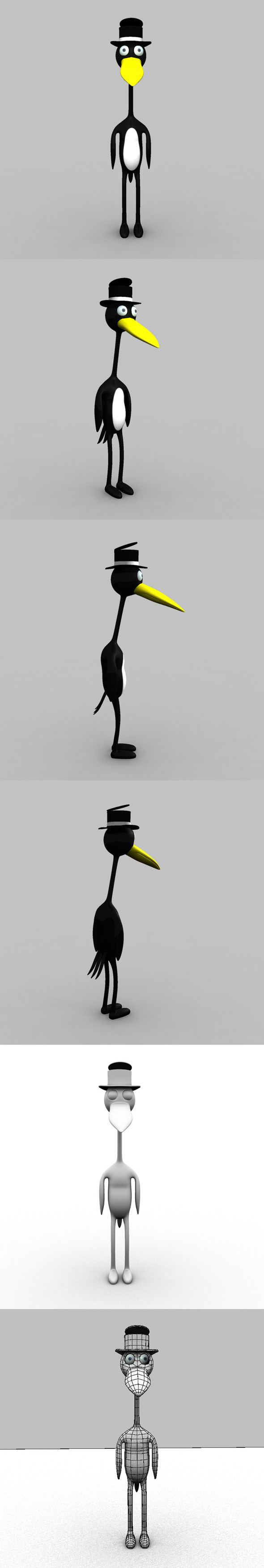 Corny Crow Model - 3Docean 6818607