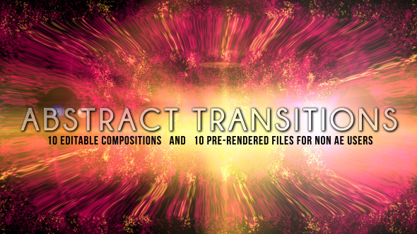 10 abstract transitions - VideoHive 6818658