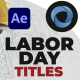 Labor Day Titles - VideoHive Item for Sale