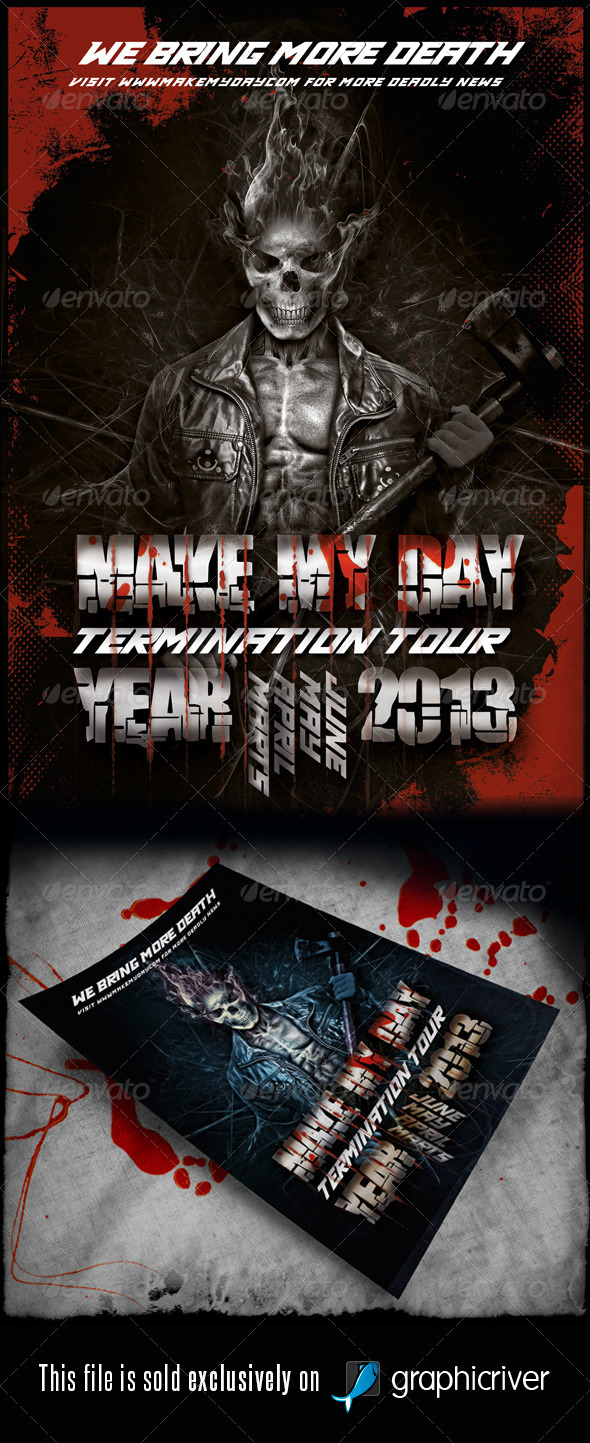 Heavy Metal Flyer/Poster Vol.8