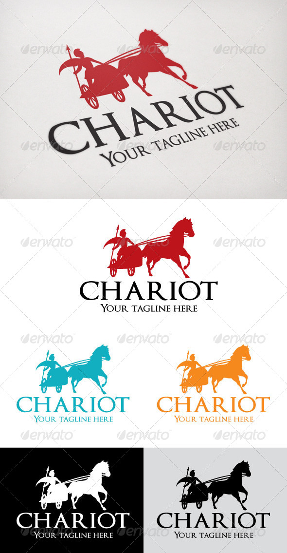 chariot - Humans Logo Templates