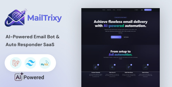 MailTrixy – AI-Powered Email Bot & Auto Responder SaaS
