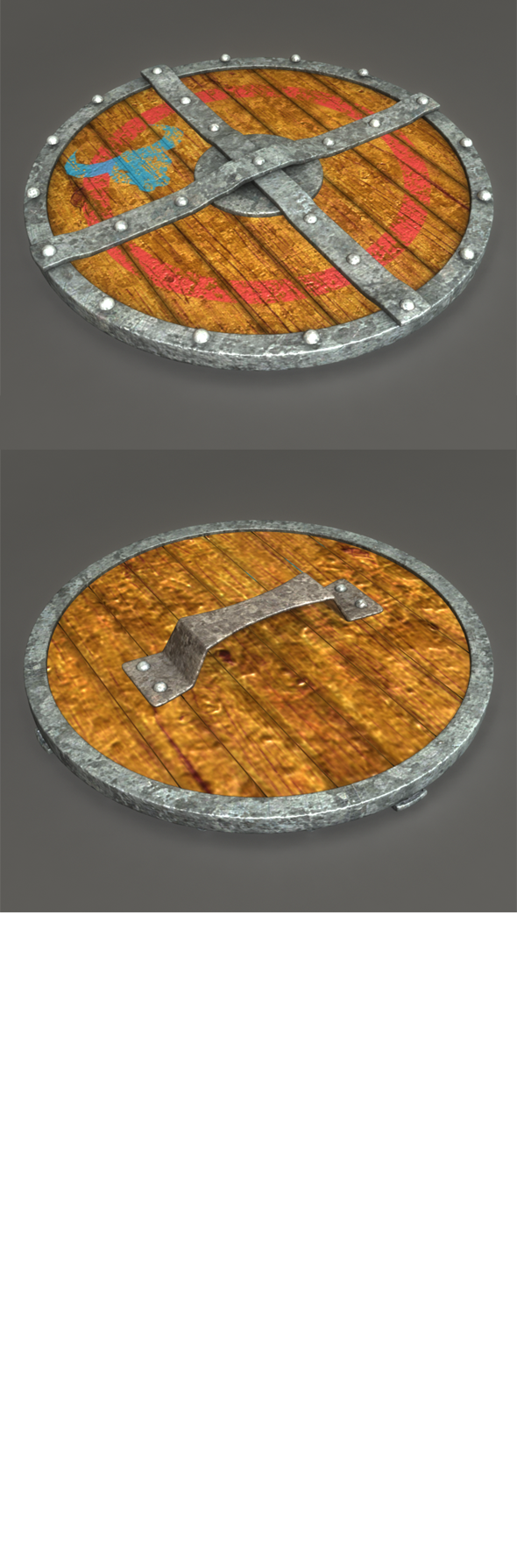 3D Viking Wooden - 3Docean 6822222