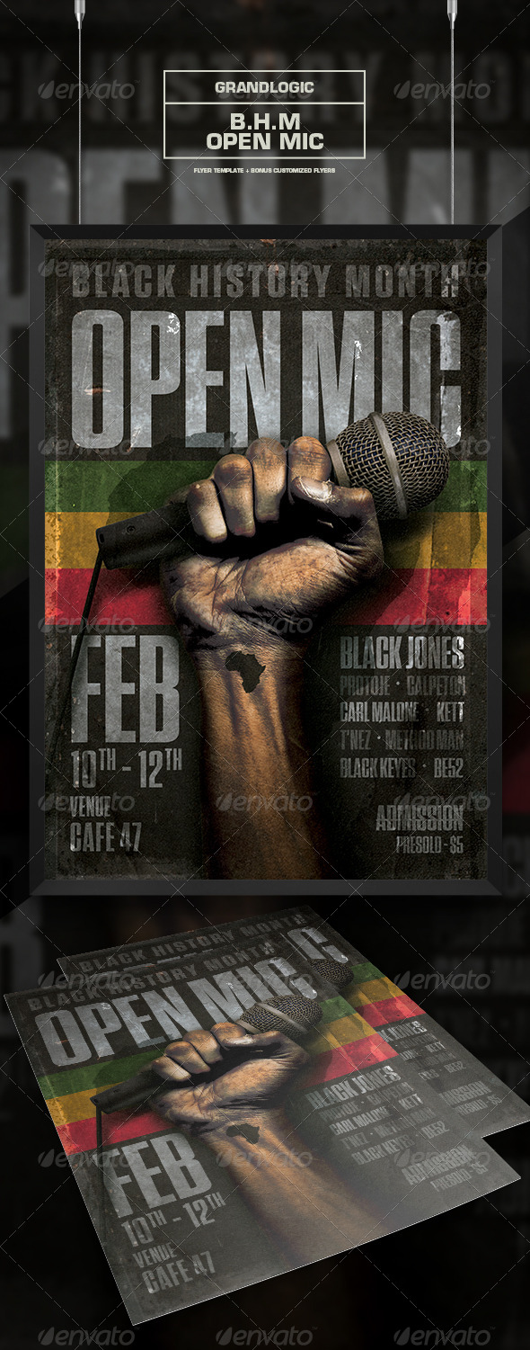 Black History Month Flyer/Poster - Events Flyers