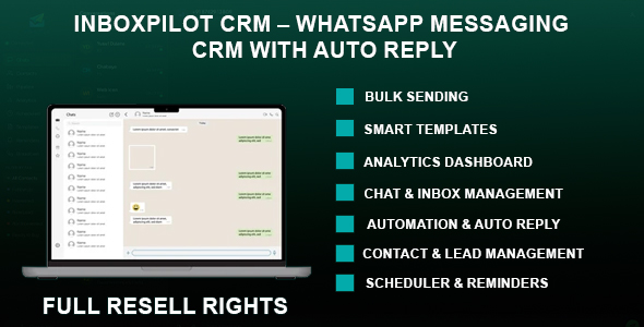 InboxPilot - Desktop Application for WhatsApp Automation