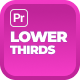 Lower Thirds | MOGRT - VideoHive Item for Sale