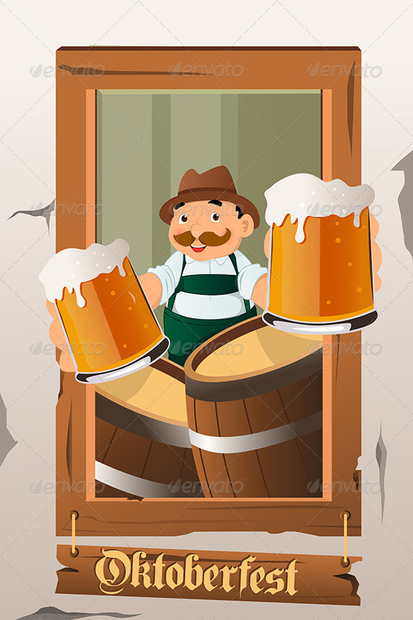 Oktoberfest Concept - Backgrounds Decorative