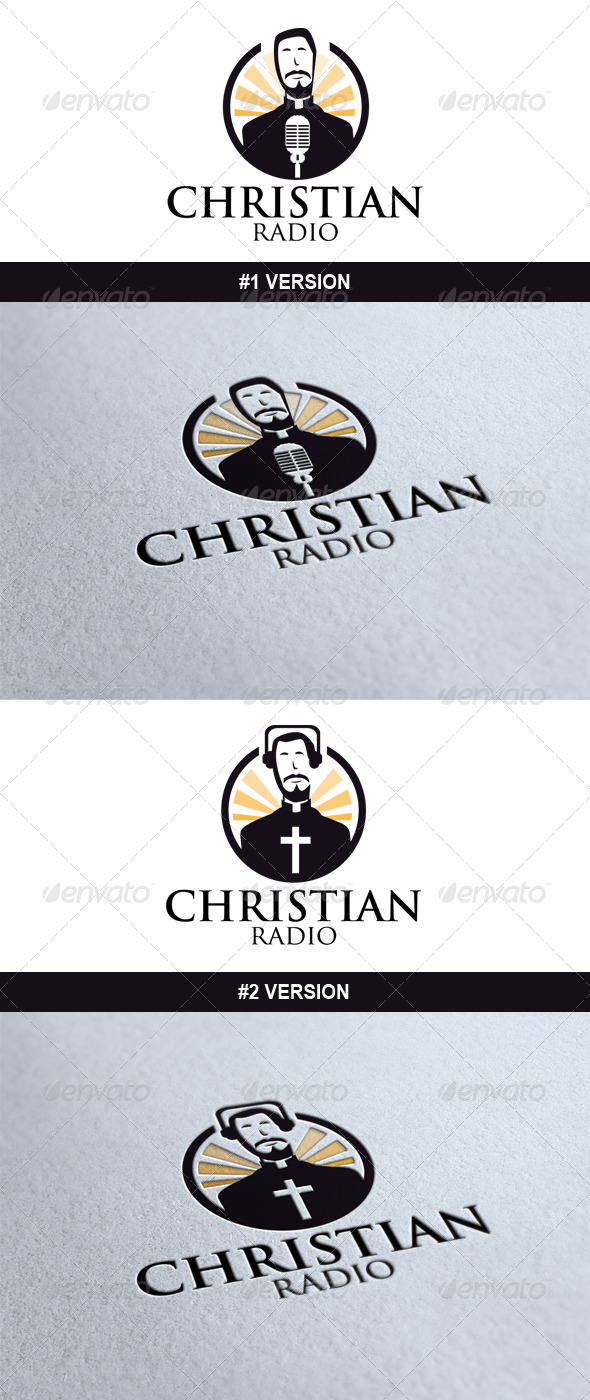 Christian Radio Logo - Humans Logo Templates