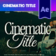 Cinematic Titles - VideoHive Item for Sale