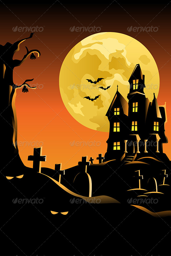Halloween Background for Poster - Halloween Seasons/Holidays