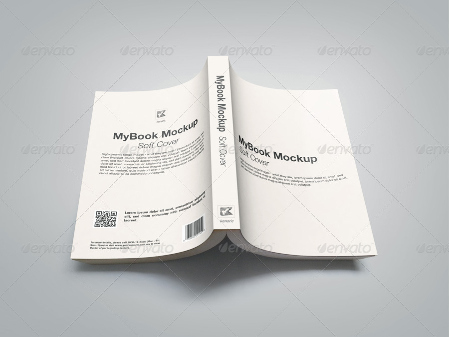 Download Soft Cover 01 Mock-up by kenoric | GraphicRiver