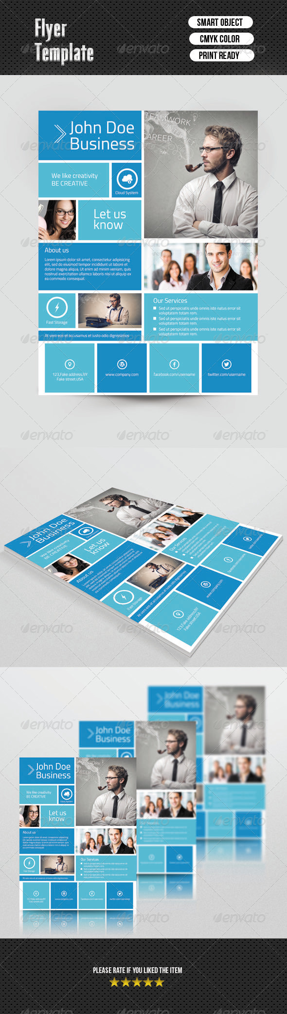 Metro Style Flyer - Corporate Flyers