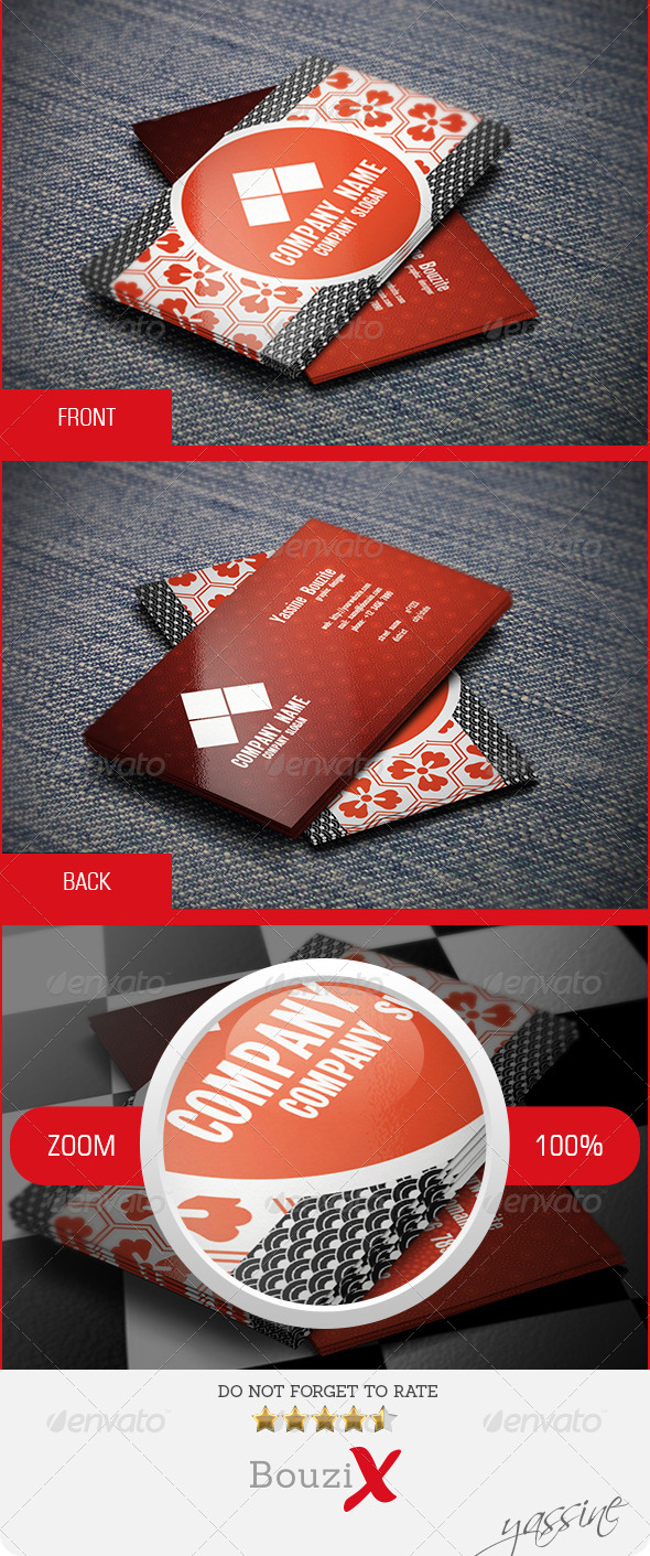 Asian Business Card - Creative Business Cards