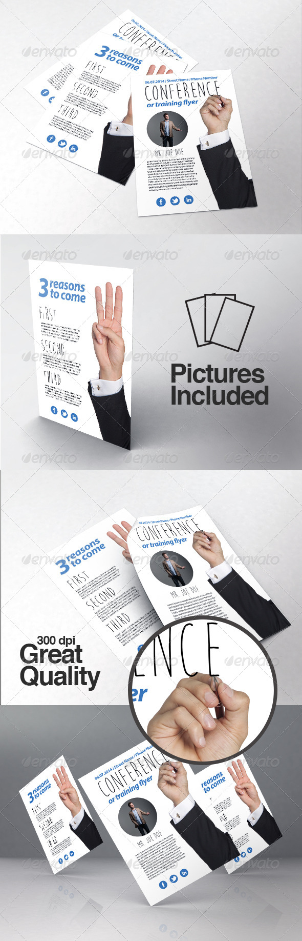 Business / Training / Course Flyer Template - Corporate Flyers