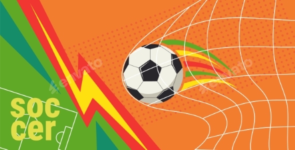 Football Horizontal Poster