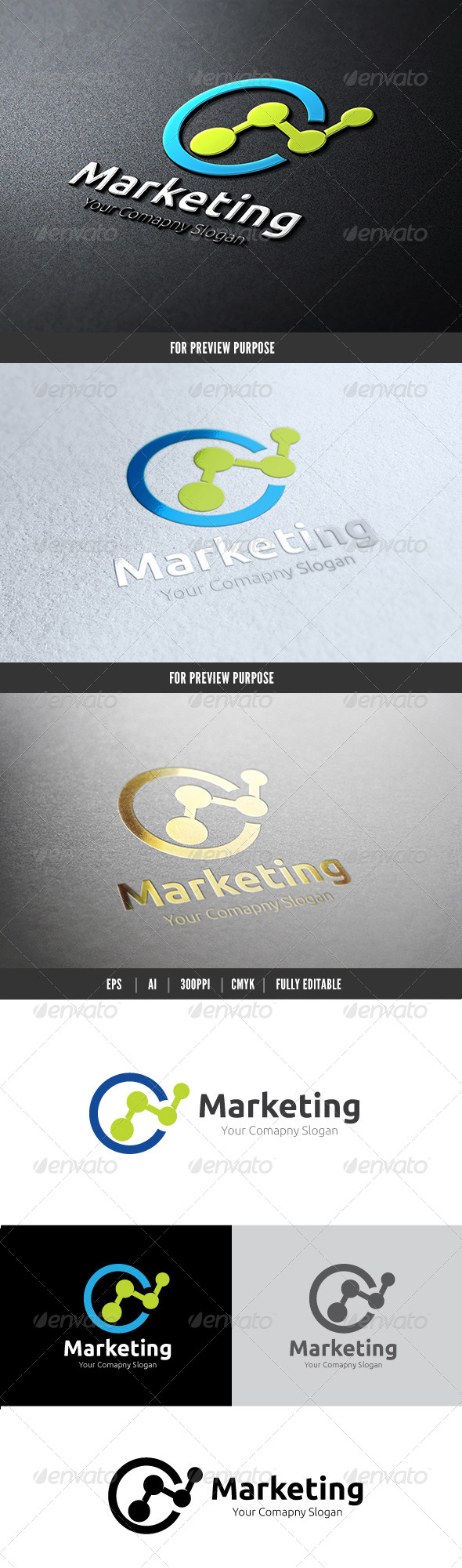 Marketing Logo - Abstract Logo Templates