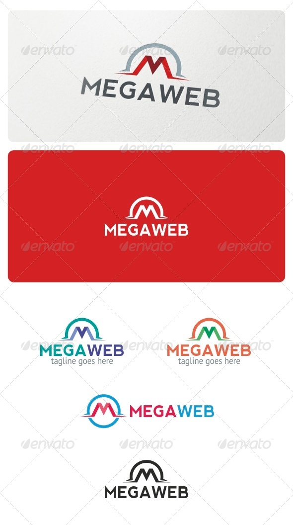 Megaweb Logo Template - Letters Logo Templates