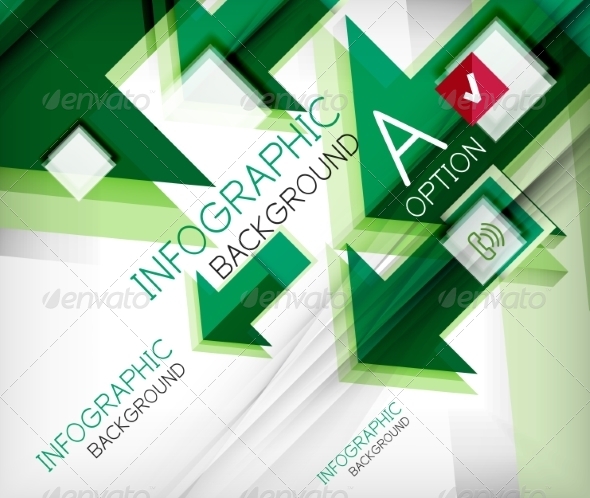 Infographic Abstract Background - Abstract Conceptual