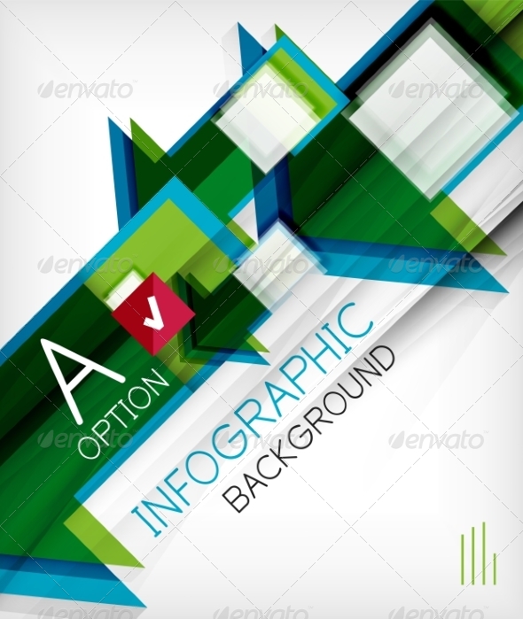 Infographic Abstract Background - Abstract Conceptual
